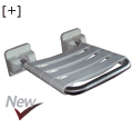 Ajudas técnicas :: Fabricados em aÃ§o inox :: Assento basculante feito em aço inoxidável e PVC